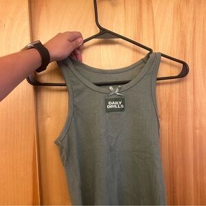 Daily Drills Green Tank Top